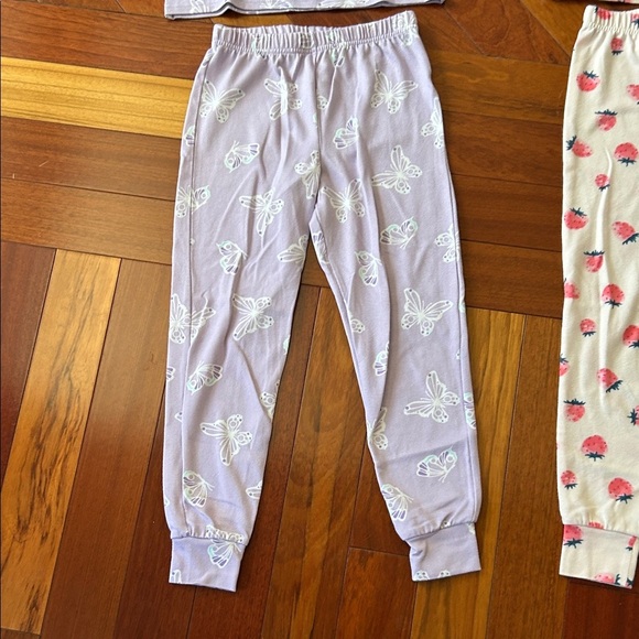 Falls Creek Kids Pajama Set - Lavender and Cream - Picture 4 of 11